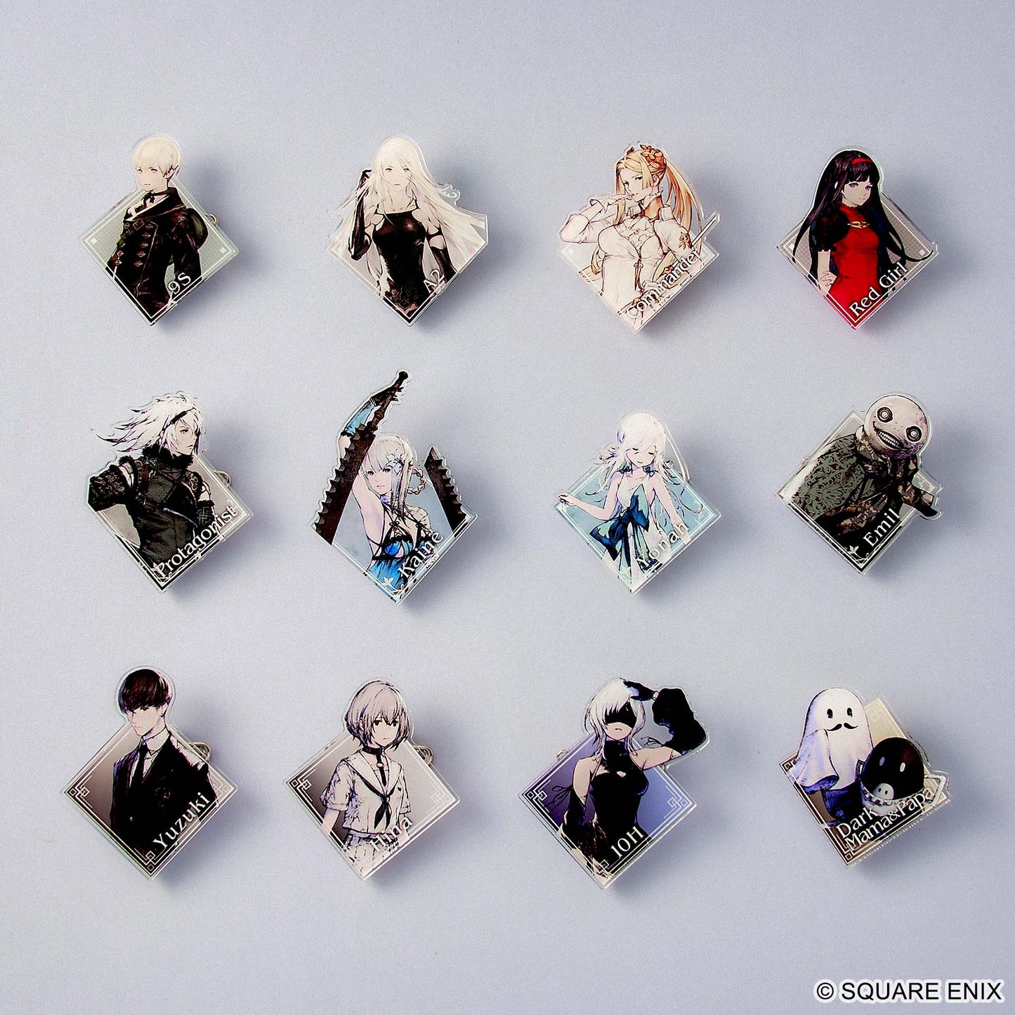 NIER SERIES - ACRYLIC BADGE COLLECTION VOL. 02 BLIND BOX TRADING Anime Pop