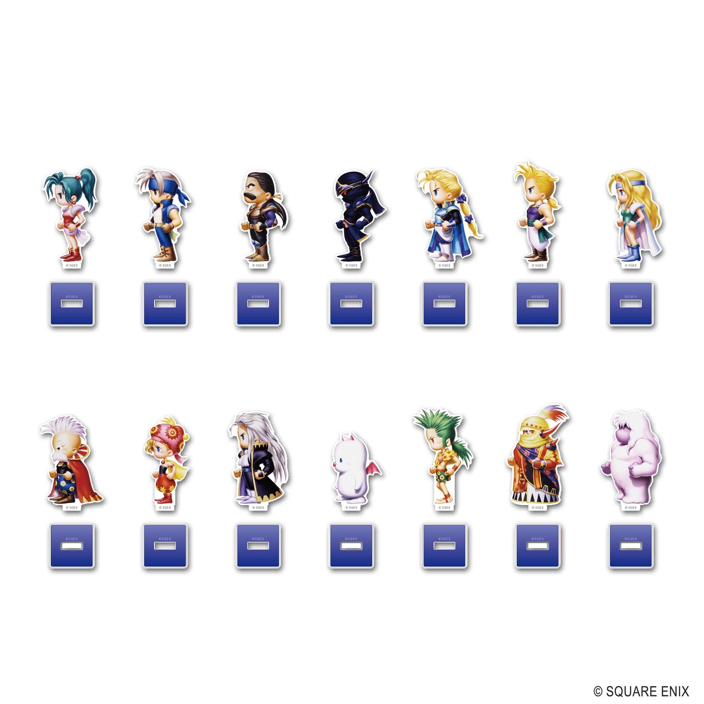 FINAL FANTASY VI - MINI ACRYLIC STAND COLLECTION BLIND BOX TRADING Anime Pop