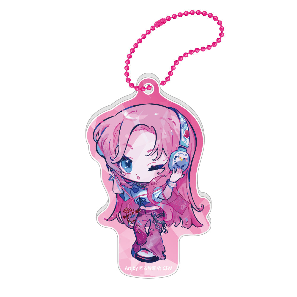 VOCALOID - MEGURINE LUKA 39CULTURE 2025 POP HOLOGRAM ACRYLIC KEYCHAIN Anime Pop