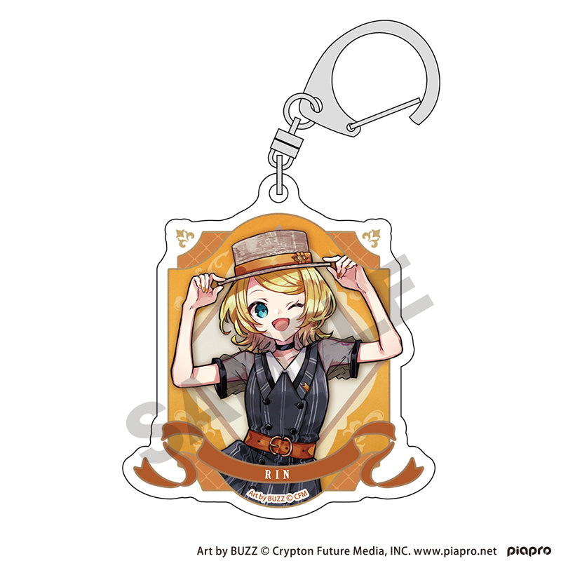 HATSUNE MIKU - KAGAMINE RIN RETRO KOBE 2025 ACRYLIC KEYCHAIN Anime Pop