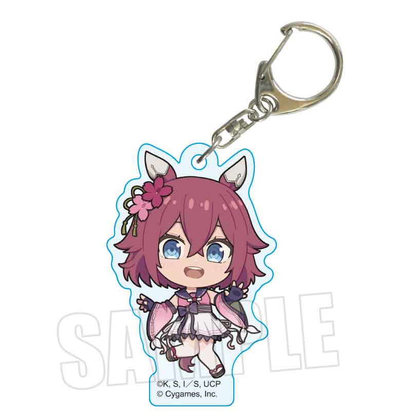 UMAMUSUME: CINDERELLA GRAY - SAKURA CHIYONO-O PUKASSHU ACRYLIC KEYCHAIN Anime Pop