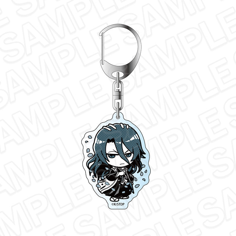 BLEACH: THOUSAND-YEAR BLOOD WAR - BYAKUYA KUCHIKI MONOCOLOR ACRYLIC KEYCHAIN Anime Pop