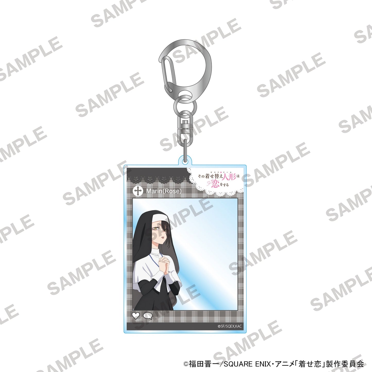 MY DRESS-UP DARLING - MARIN KITAGAWA (ROSE) SNS STYLE ACRYLIC KEYCHAIN Anime Pop