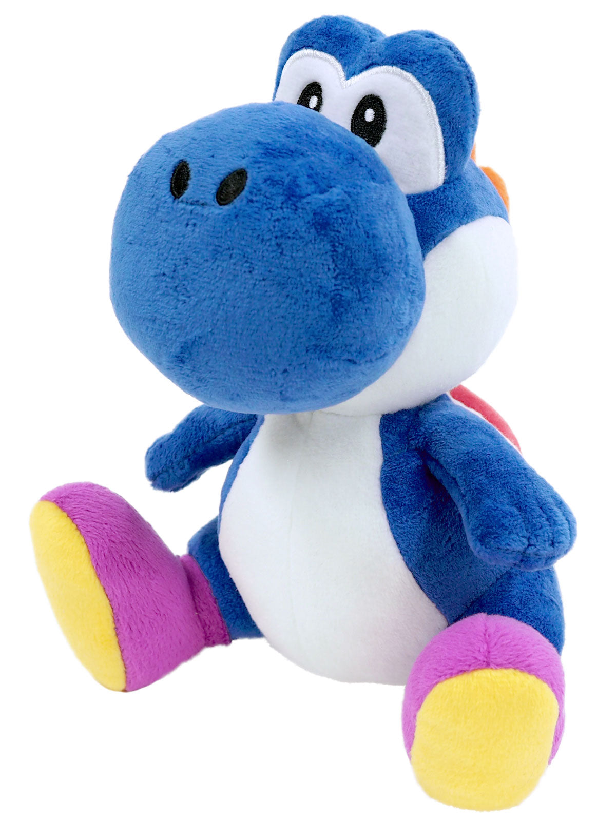 Little Buddy Super Mario All Star Dark Blue Yoshi 7" Plush - Official Nintendo Super Anime Store