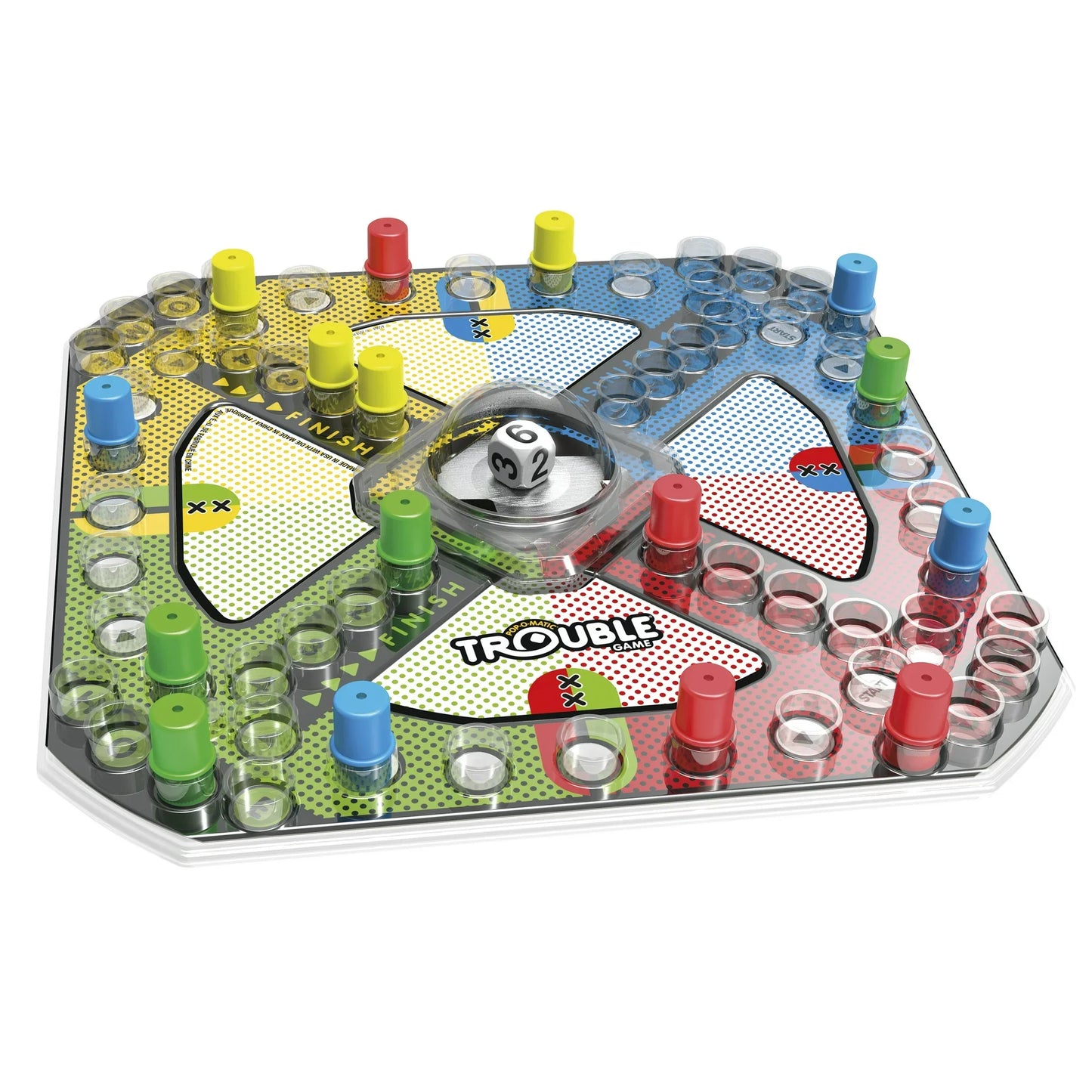 Pop-O-Matic Trouble Board Game Collectors Row