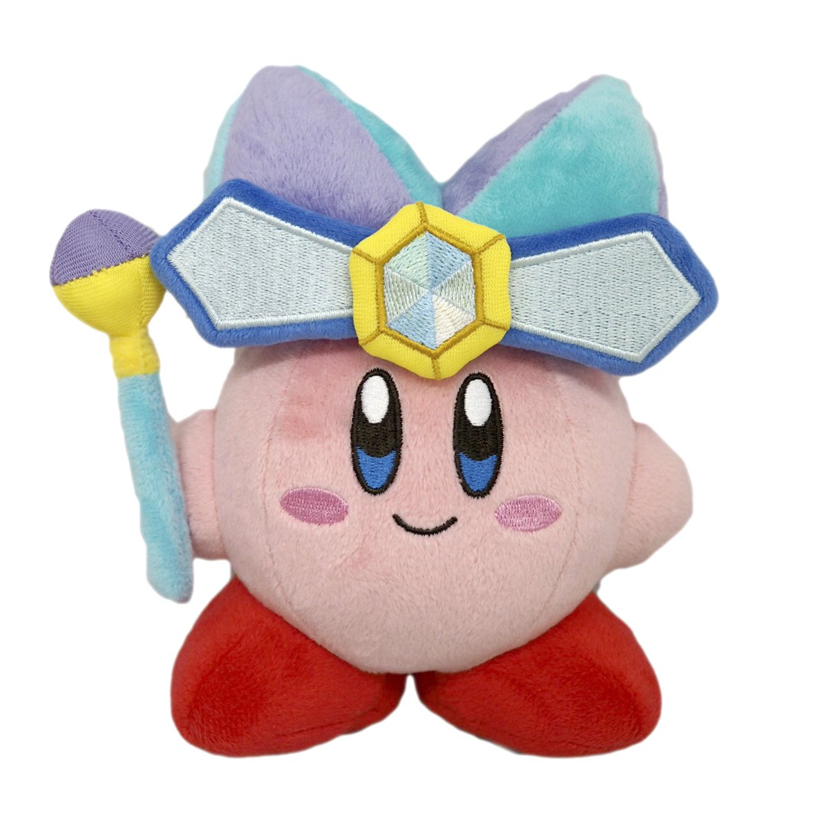 Little Buddy Kirby's Adventure All Star Mirror Jester Kirby 6" Plush - Official Nintendo Super Anime Store