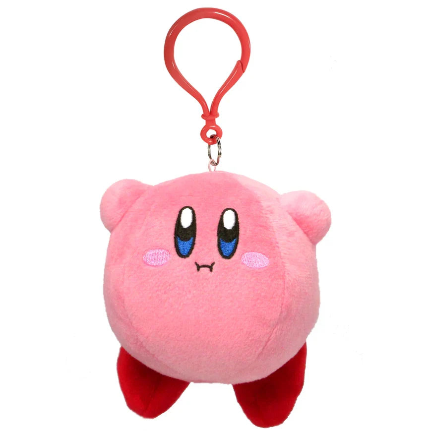 Kirby's Adventure - Kirby Hovering Pose Plush Dangler, 3.5 Super Anime Store