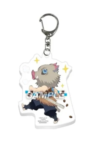 DEMON SLAYER INOSUKE ANGYA ACRYLIC KEYCHAIN Anime Pop