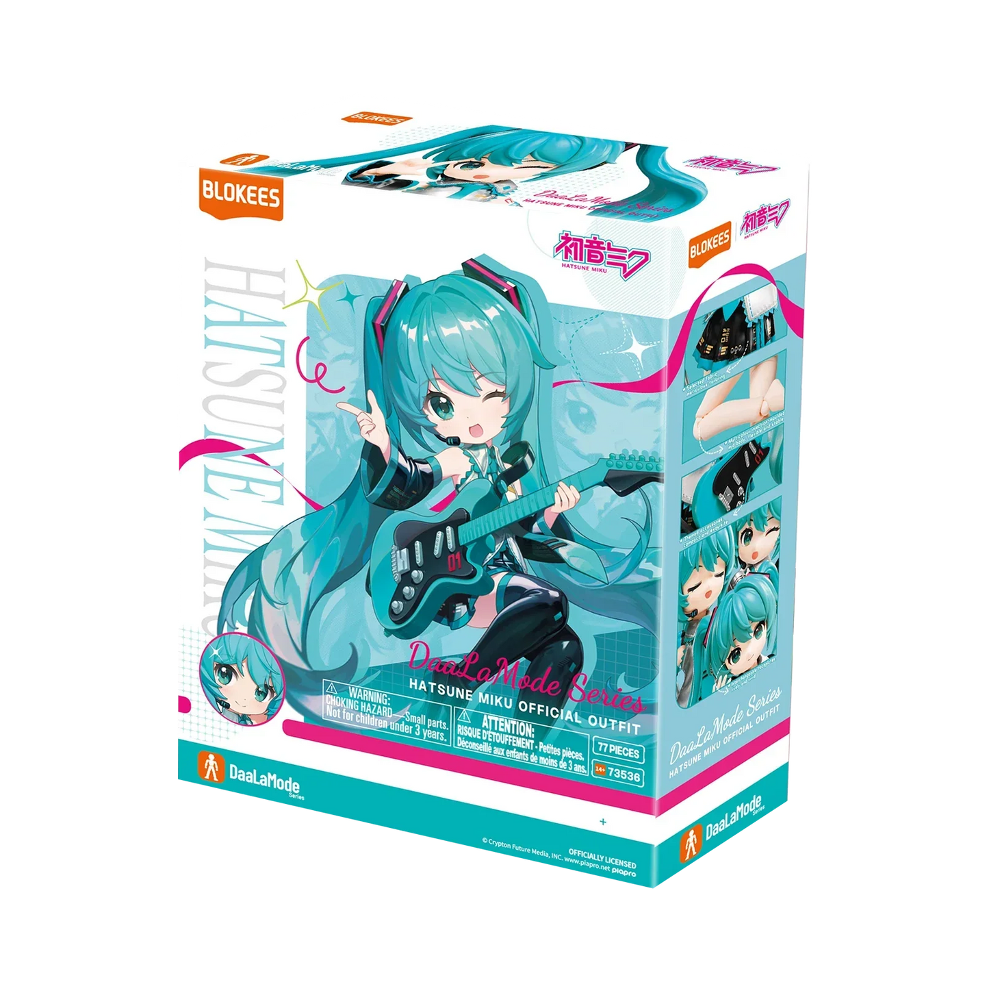 Blokees DaaLaMode Series - Hatsune Miku Official Outfit Figure Super Anime Store