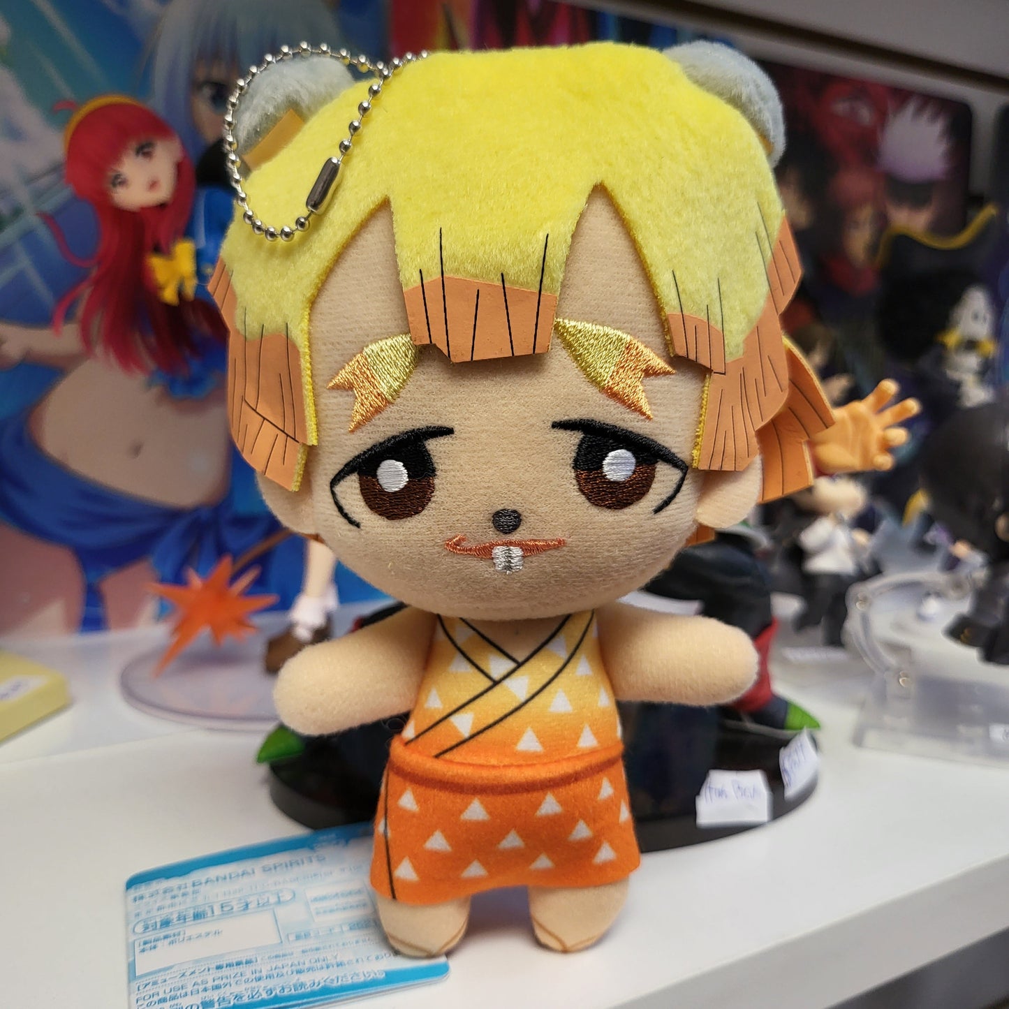 Demon Slayer Happy Dream Mascot Plush Strap - Zenitsu Super Anime Store