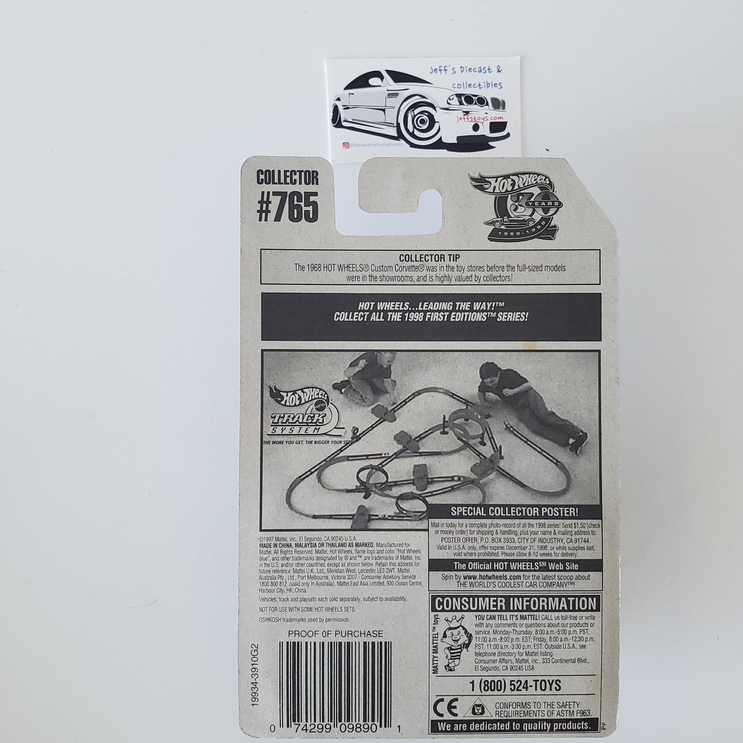 1998 Hot Wheels Oshkosh P-Series #765 Jeff's Diecast & Collectibles