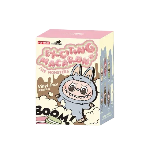 THE MONSTERS - Exciting Macaron Vinyl Face Blind Box Trading Card World