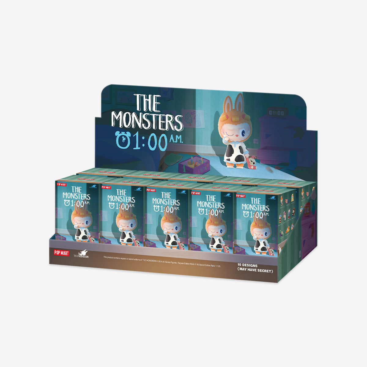 POPMART THE MONSTERS 1:00 A.M. Series Figures Blind Box (1 Blind Box) Super Anime Store