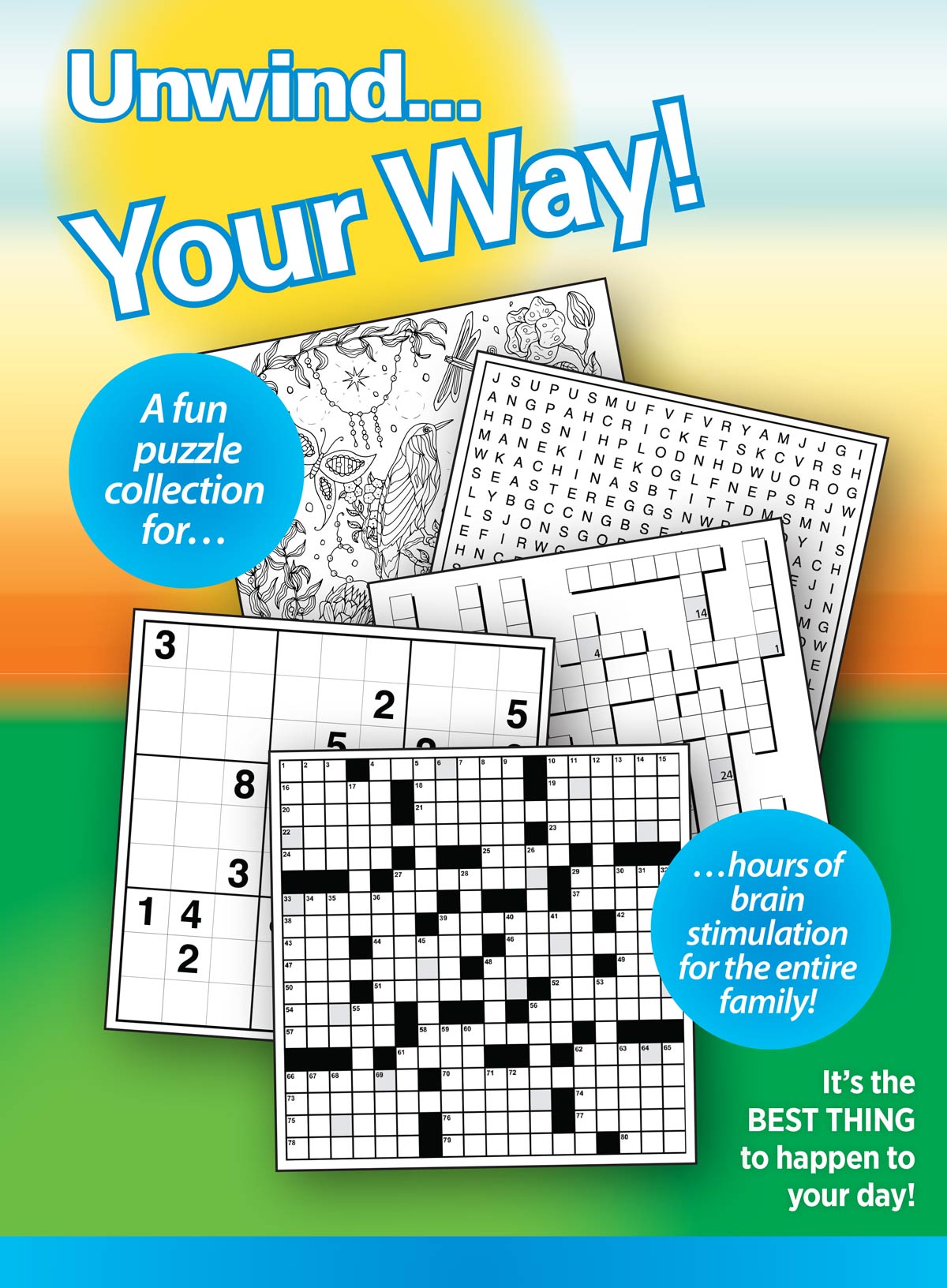 Variety Puzzles - 25.05.30: Adult Activity Book, Over 100 Puzzles, Easy & Fun, Large Print Puzzles, Full Sized Magazine, Word Searches, Crosswords, Sudoku, Connect The Dots & More! Magazine Shop US