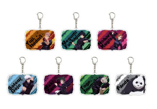 JUJUTSU KAISEN ACRYLIC KEYCHAIN TRADING Anime Pop