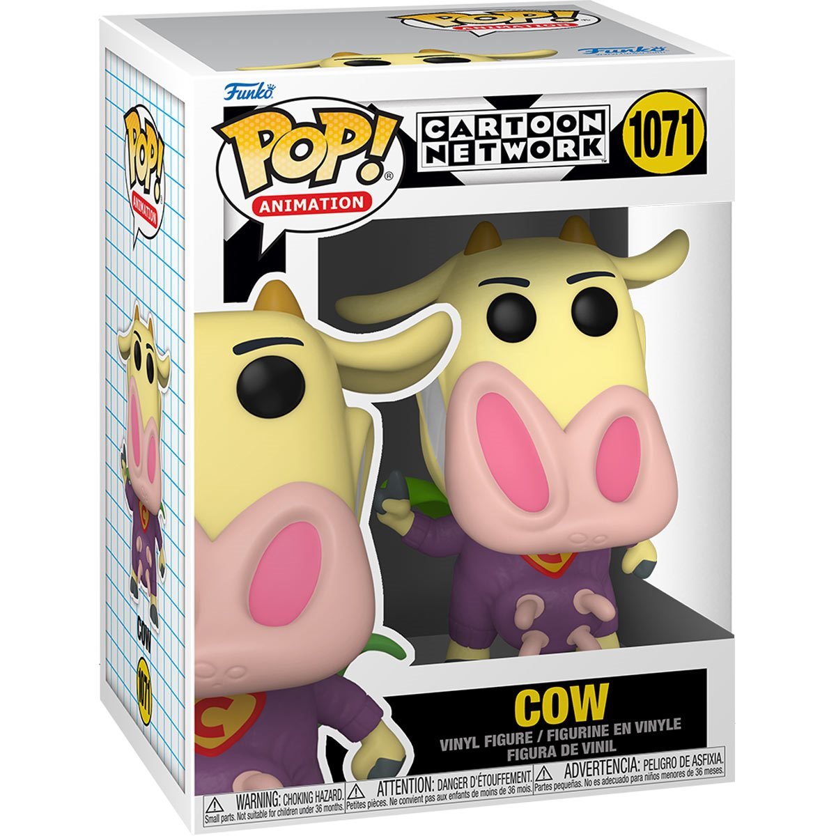 Funko Pop! Cow & Chicken: Cow Josh's Cards