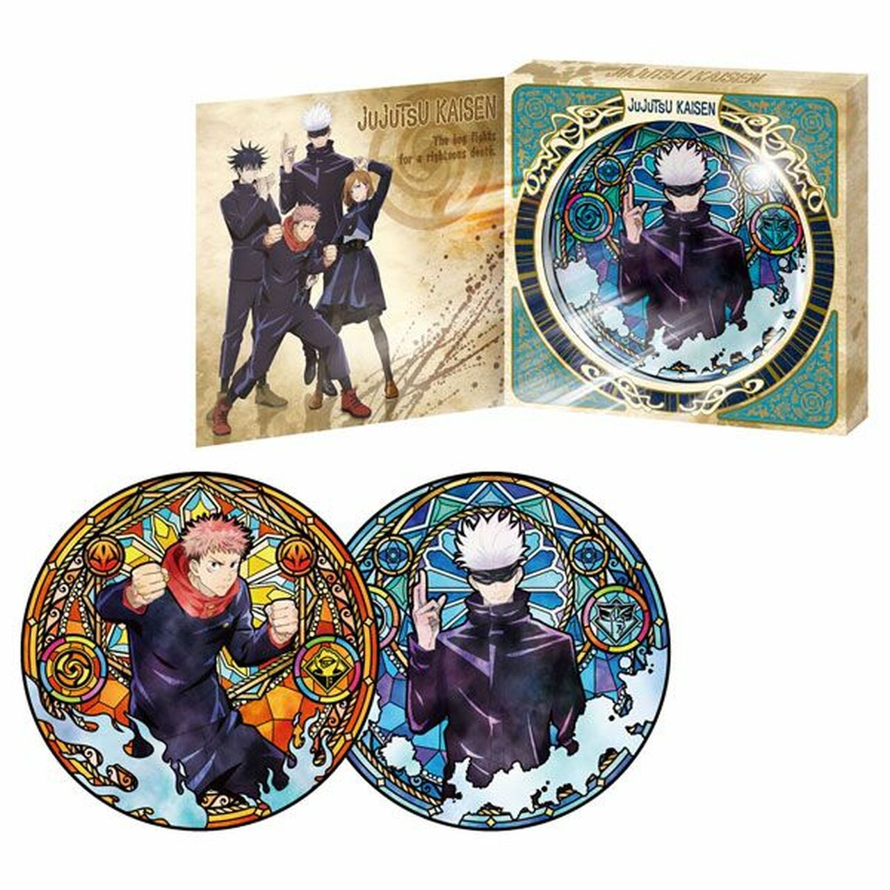 Bandai Jujutsu Kaisen Disc ART Blind Box - Official JJK Trading Collectible Super Anime Store