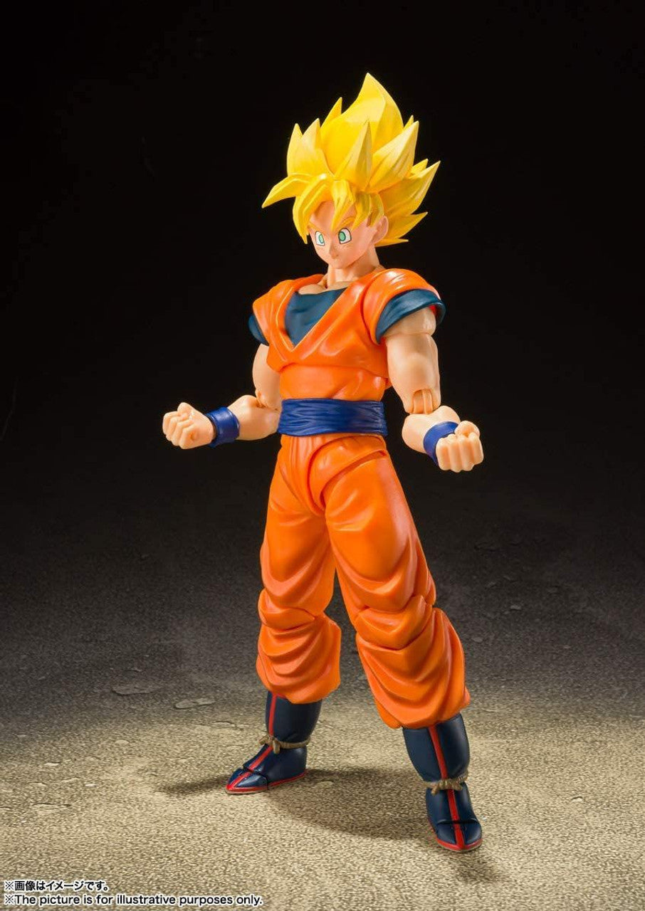 Bandai S.H.Figuarts Super Saiyan Full Power Goku - Dragon Ball Action Figure Super Anime Store