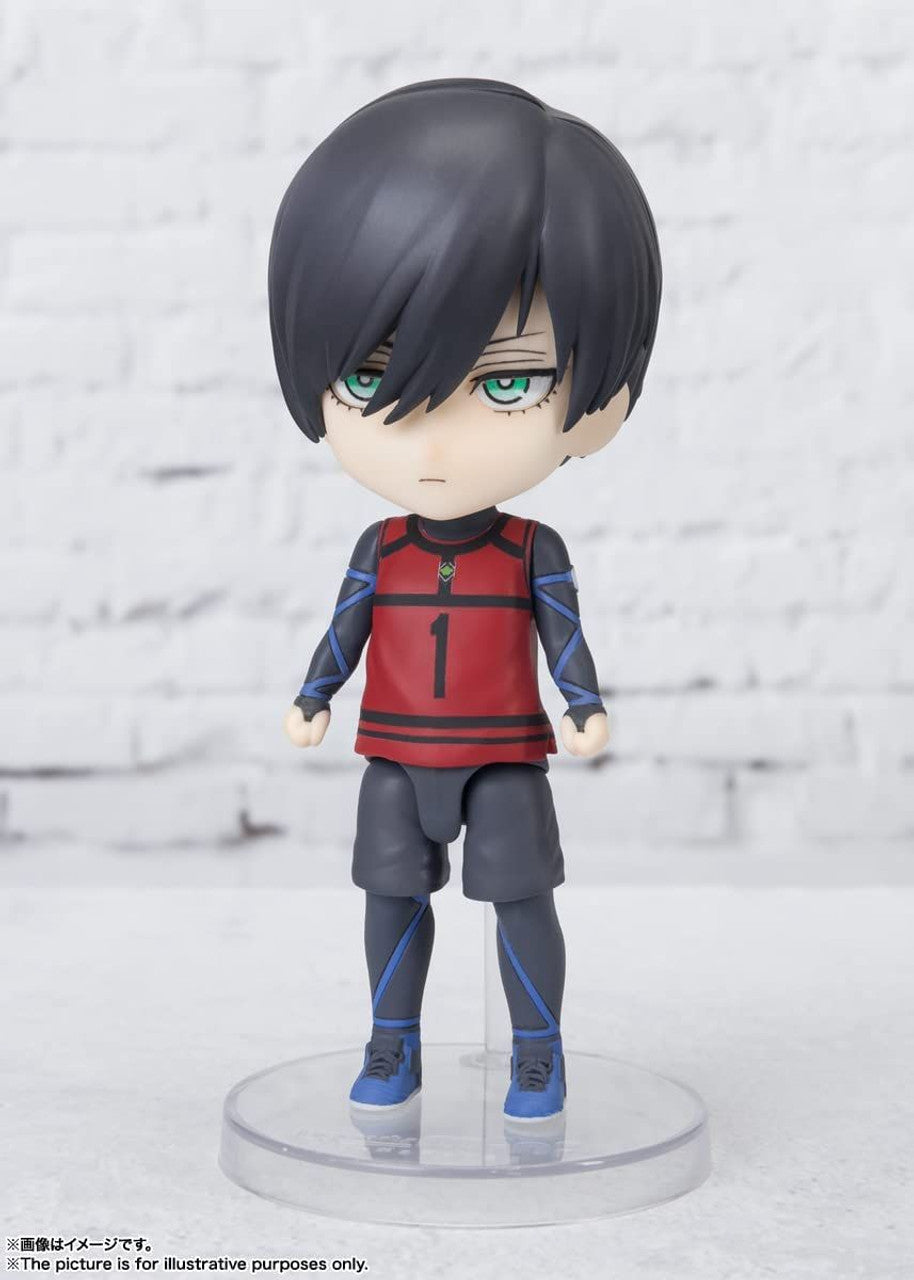 Blue Lock Figuarts Mini Rin Itoshi Figure - Official Bandai Collectible Super Anime Store