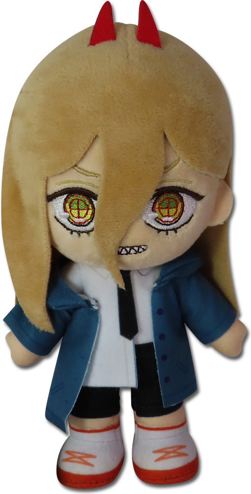CHAINSAW MAN - POWER PUBLIC SAFETY DEVIL HUNTERS UNIFORM #1 MOVABLE VER PLUSH 8" H Super Anime Store