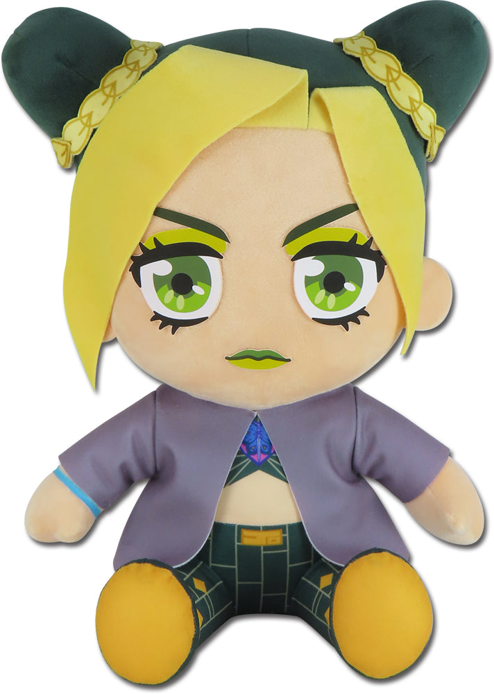 JoJo's Bizarre Adventure Jolyne Cujoh Sitting Plush 12 Inch - Official Stone Ocean Collectible Super Anime Store