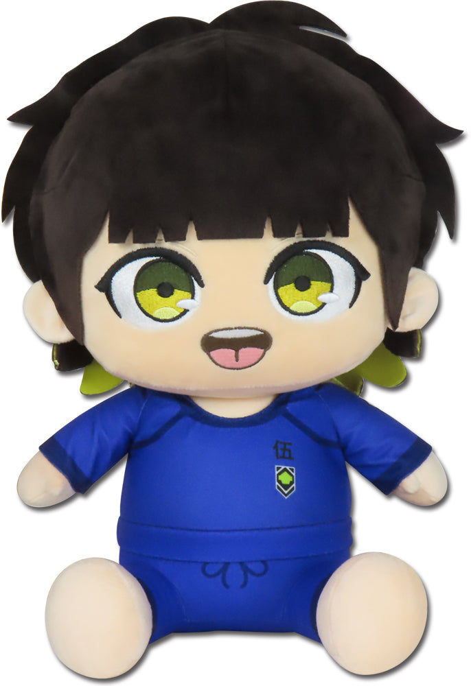 Blue Lock Bachira Meguru Sitting Plush - Official Sweatshirt Anime Collectible Super Anime Store