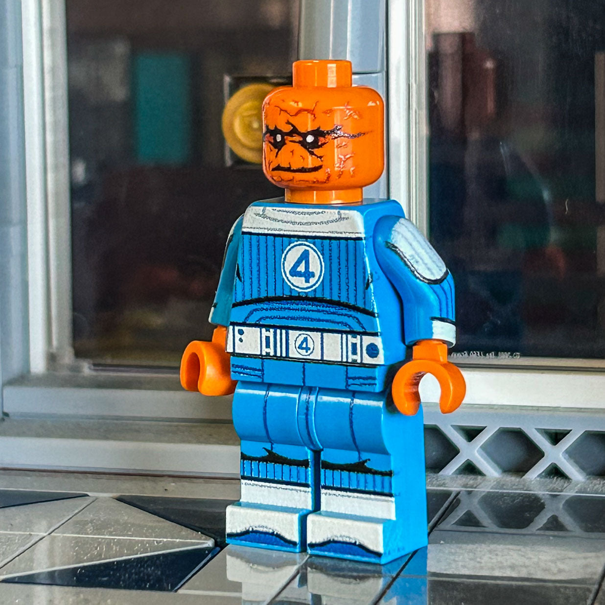 THE ROCK (FanPlastic 4) made using LEGO parts - B3 Customs B3 Customs