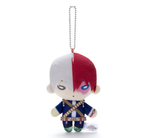 MY HERO ACADEMIA NITOTAN SURVIVAL SHOTO TODOROKI PLUSH KEYCHAIN Anime Pop