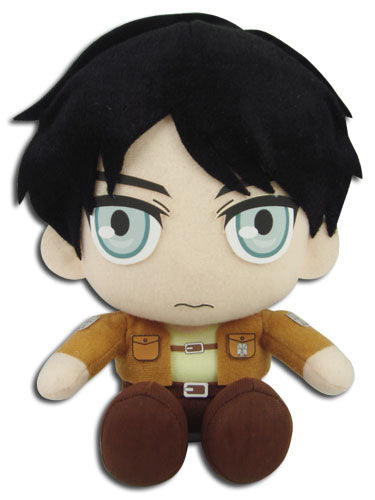 ATTACK ON TITAN - EREN SITTING POSE PLUSH Super Anime Store