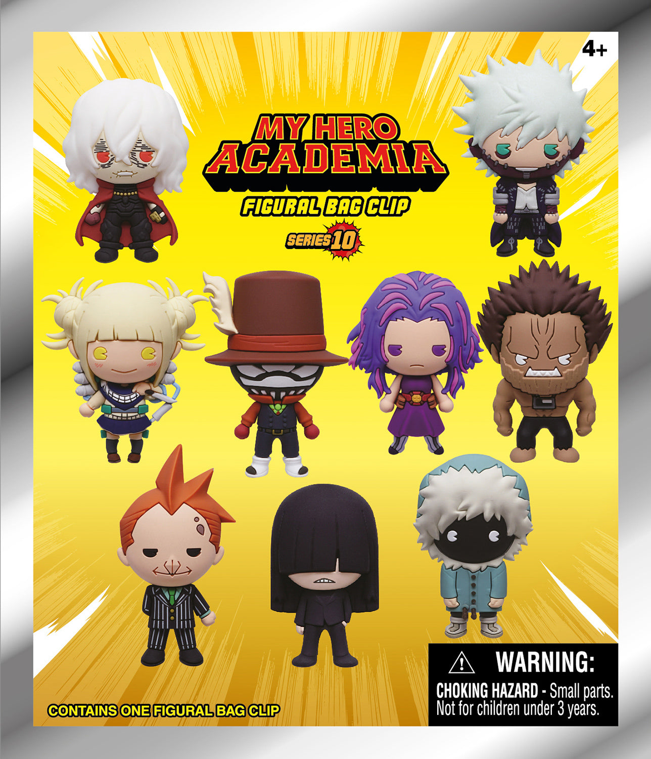 My Hero Academia 3D Foam Bag Clip, Series 10 Super Anime Store