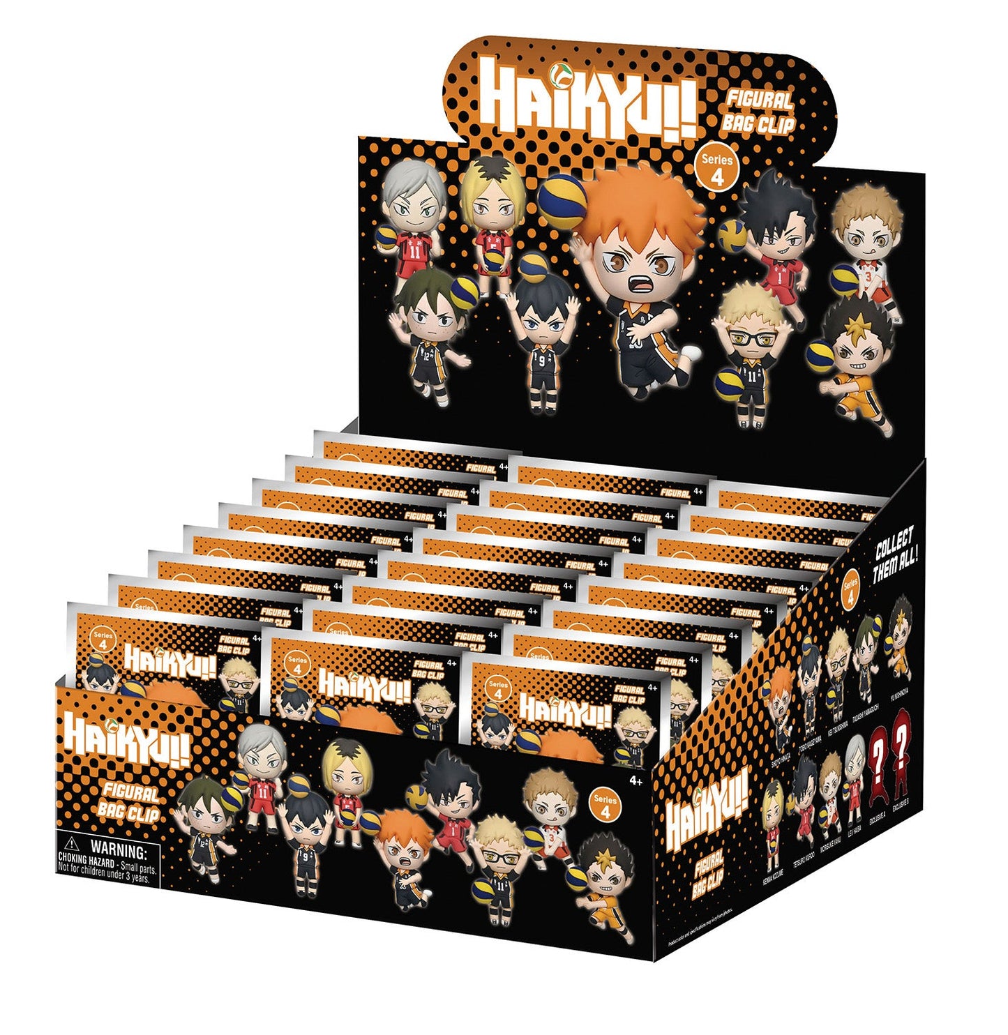 Haikyuu!! 3D Foam Bag Clip Series 4 Blind Bag - Official Anime Keychain Super Anime Store