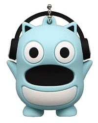 BLUE HAM HAM 3D KEYCHAIN - MOUTH OPEN Anime Pop