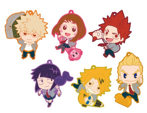 MY HERO ACADEMIA RUBBER MASCOT V02 COLLECTION BOX B Anime Pop