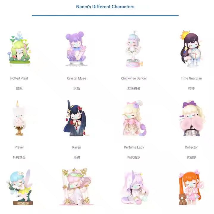 Nanci Series 15 Museum of Fantasy Blind Box (1 Blind Box) Super Anime Store