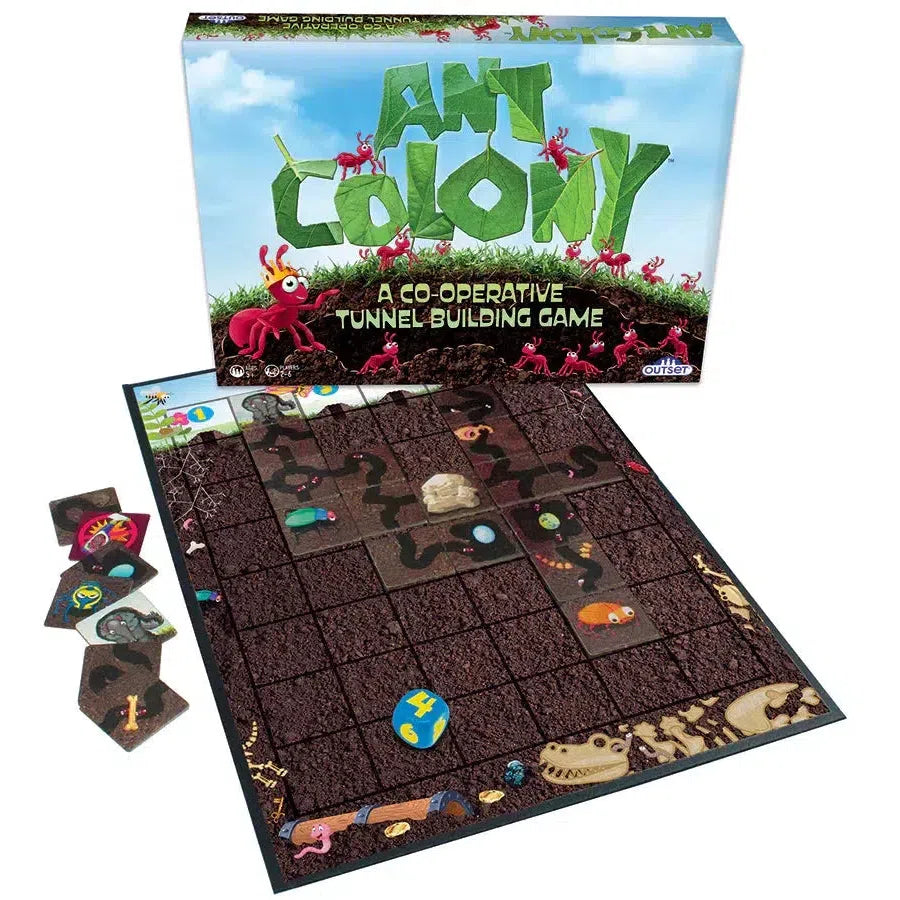 Ant Colony Co-Operative Board Game Outset