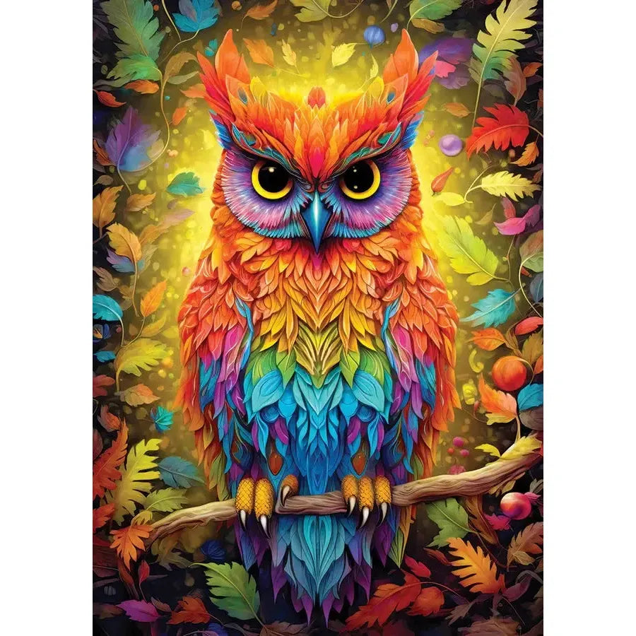 Autumnal Owl 1000 Piece Jigsaw Puzzle Enjoy