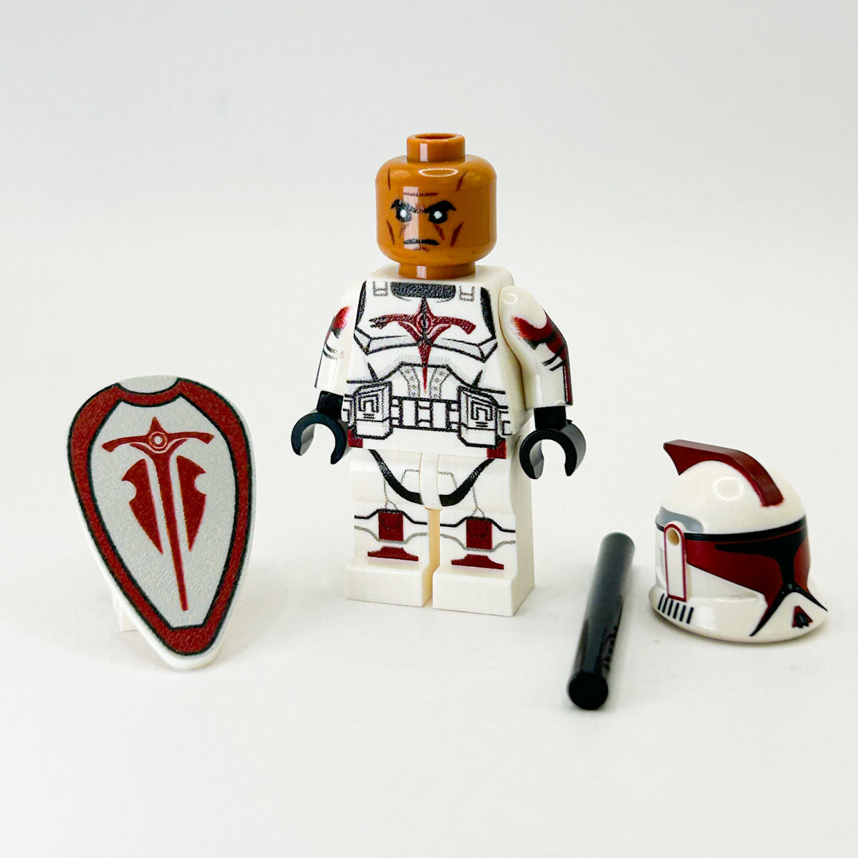 Riot Clone Trooper (Phase 1) Minifig made using LEGO parts - B3 Customs B3 Customs