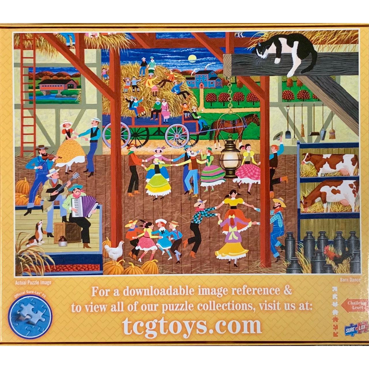 Barn Dance Art Gallery 300 Piece Jigsaw Puzzle Sure Lox