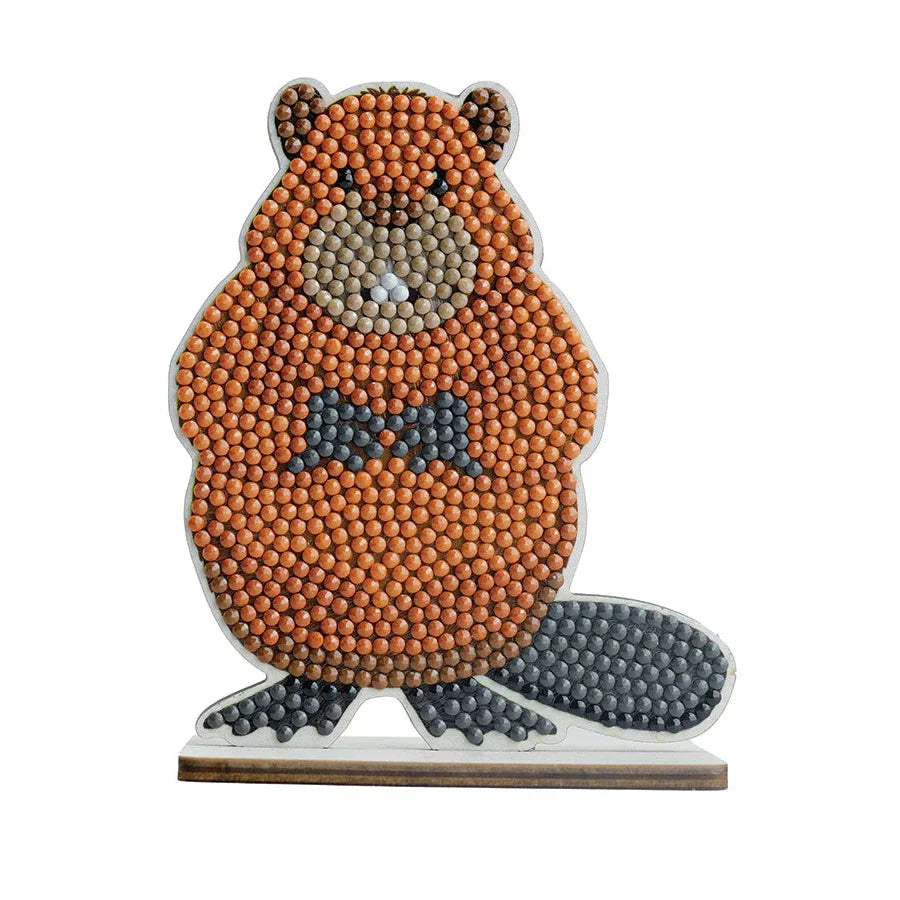 Beaver Crystal Art Wildlife Buddies Kit Craft Buddy Puzzle Merchant