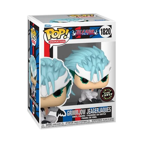 Funko POP Animation: Bleach - Grimmjow Jeagerjaques Chase ANlMEHOME
