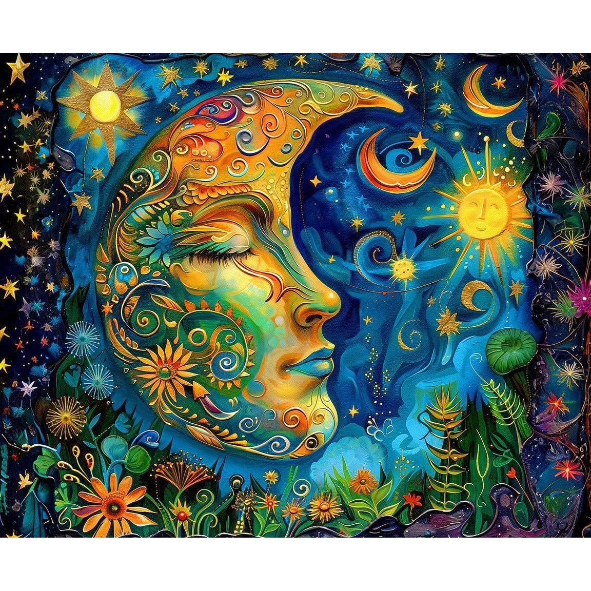 Blue Moon 1000 Piece Jigsaw Puzzle Springbok