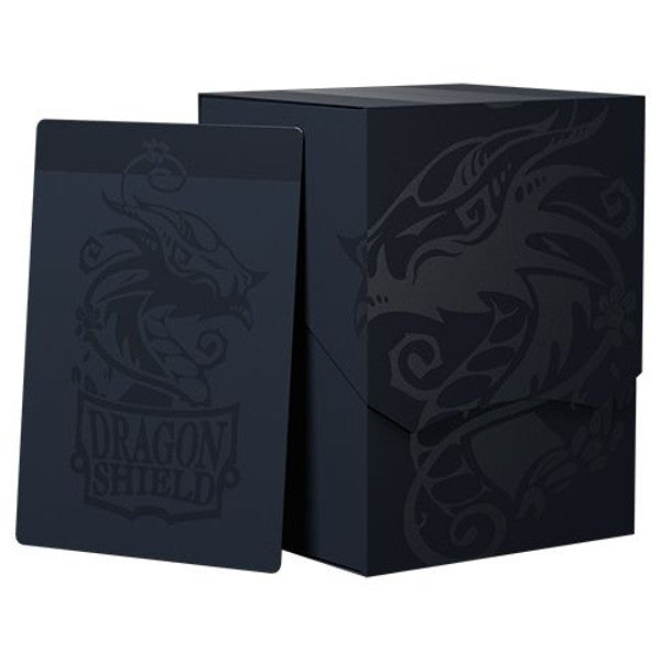 Deck Box: Dragon Shield: Deck Shell: Revised: Midnight Blue/Black Moliner Games