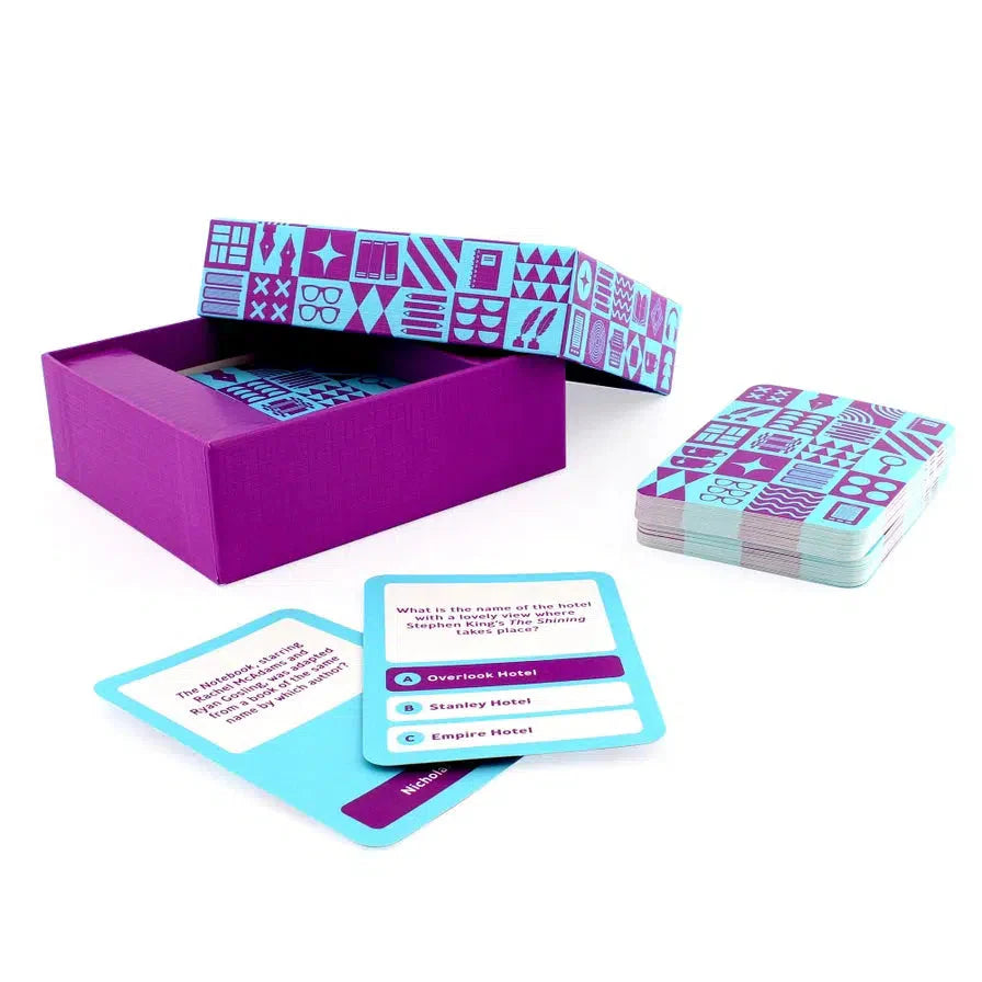 Book Lover Trivia Card Game Ginger Fox