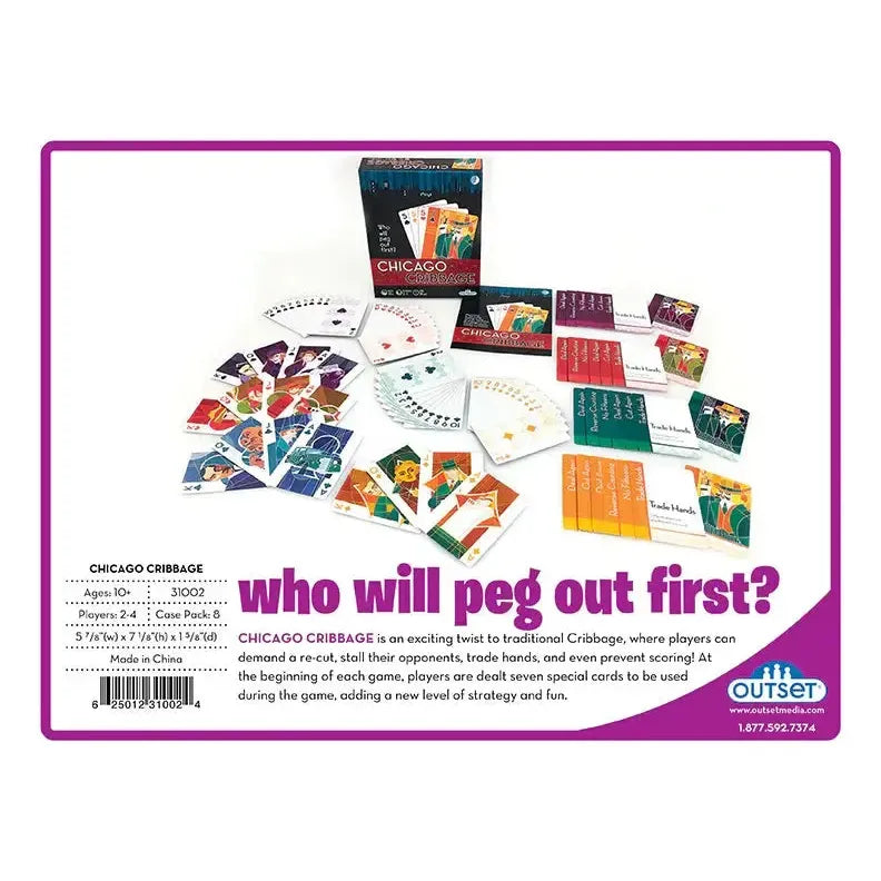Chicago Cribbage Card Game - Outset Puzzle Merchant