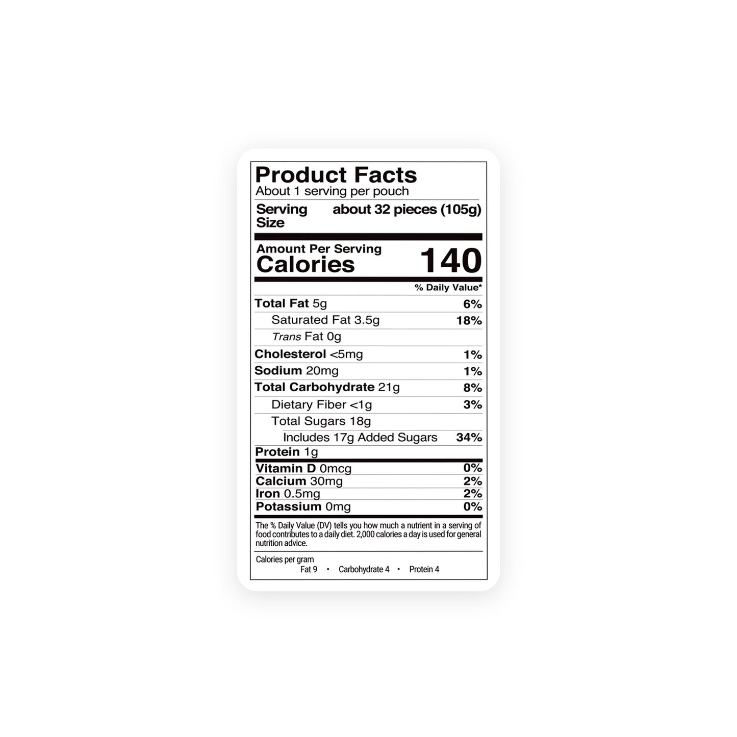 Crispy Candies - Chocolate Caramel Freeze Dried Candy 114g Super Anime Store