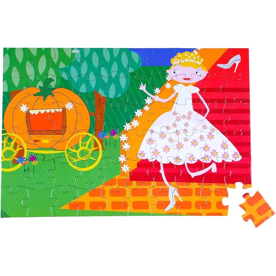 Cinderella 48 Piece Jigsaw Puzzle Purple Cow Puzzle Merchant