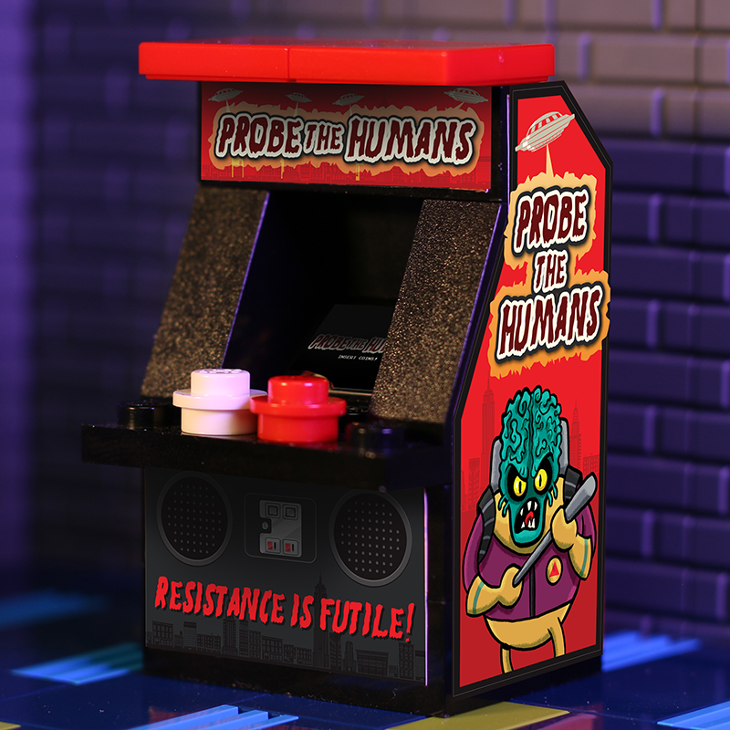 Probe the Humans - B3 Customs Arcade Machine B3 Customs