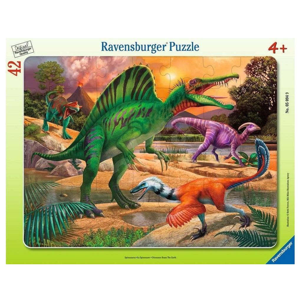 Dinosaurs 42 Piece Tray Jigsaw Puzzle Ravensburger Puzzle Merchant