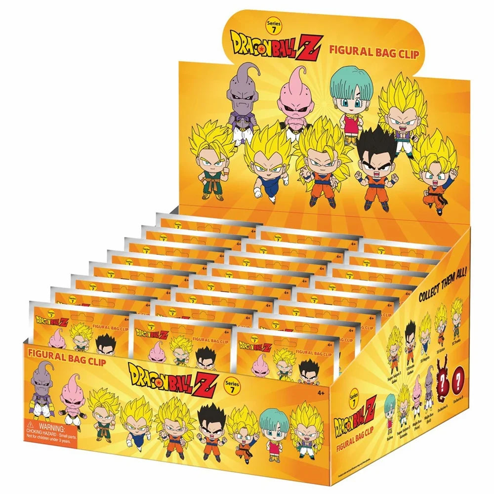 Dragon Ball Z Series 7 3D Foam Bag Clip Blind Bag - Official Collectible Super Anime Store