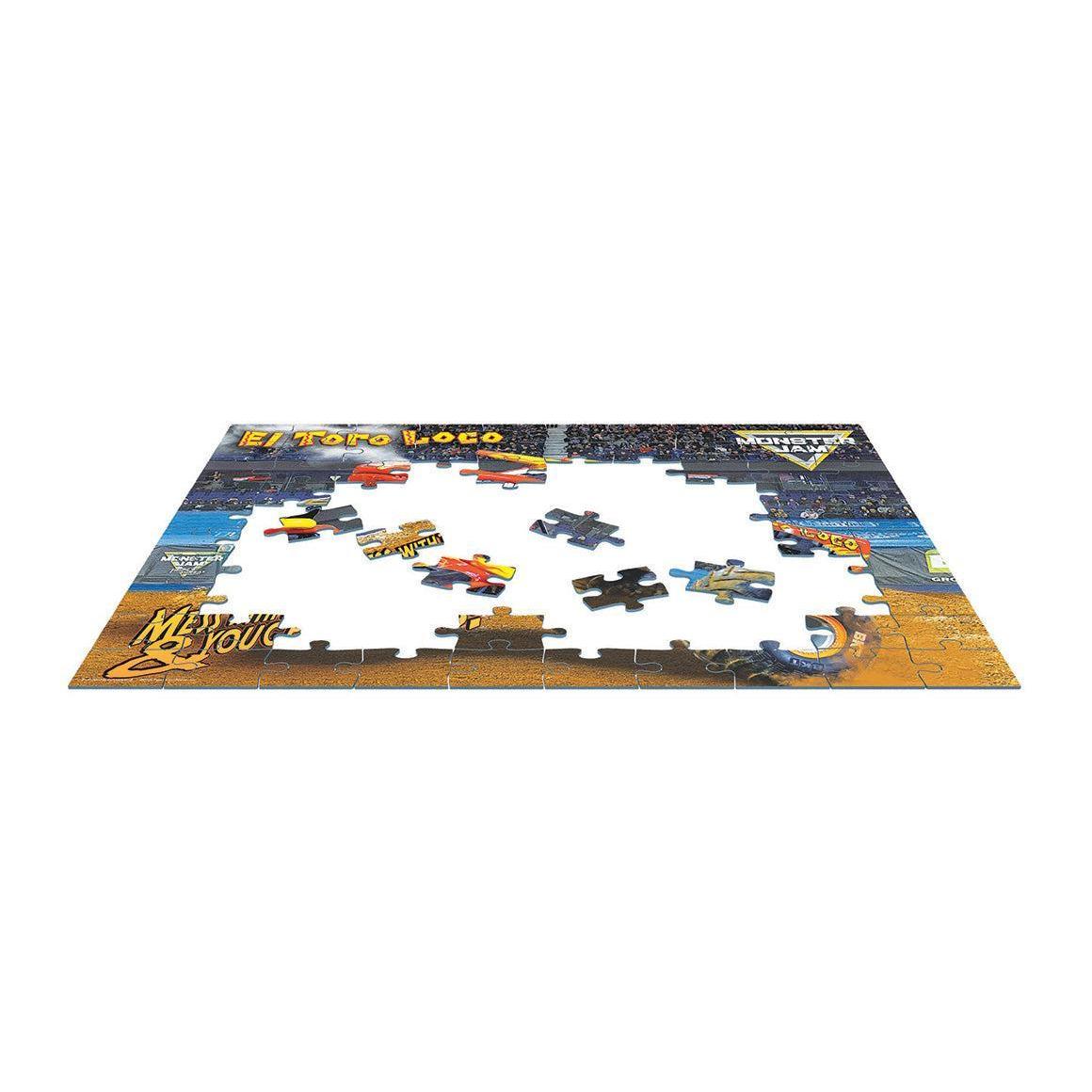 El Toro Loco Monster Jam Lunch Bag & 100 Piece Jigsaw Puzzle Eurographics